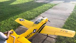 Kyla and the big T28 Rc plane [upl. by Perlis984]