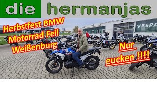 Herbstfest in Weißenburg bei BMW Feil Wir konnten uns beherrschen und es blieb bei quotnur guckenquot [upl. by Dlareme]