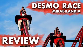 Review Desmo Race  Mirabilandia  Die unzuverlässigste Achterbahn [upl. by Montanez]