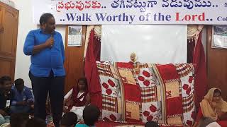 VBS 2018 Bro Manjith Paul PapetShow at Rehoboth Prayer House Ashok Nagar near ECIL [upl. by Nauhs]