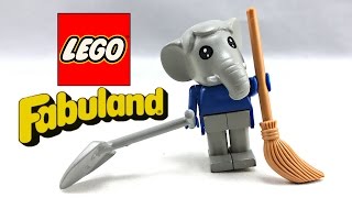 LEGO Fabuland Elmer Elephant review 1982 set 3706 [upl. by Valentin366]