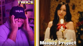 MINA MELODY PROJECT Snowman REACTION  SHARON SERVING CHORDS [upl. by Webster692]