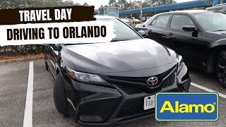 TRAVEL DAY  Driving to ORLANDO with ALAMO September 2022 [upl. by Gnehc]