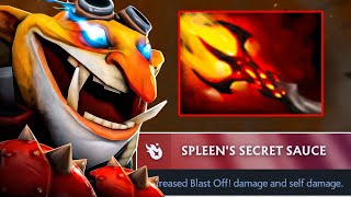 New Meta Mid Techies 1st Item Dagon 30Kills One Shot Rampage in New Patch🔥 [upl. by Hodess]