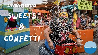 JAVEA FIESTAS  Festes Loreto 2024  Sweets and Confetti [upl. by Aube]