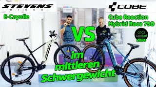 🔴Cube Reaction Hybrid Race vs Stevens ECayolle 2024 Test  Vergleich  EBike [upl. by Niarbo]