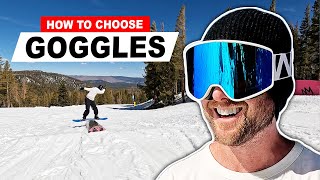 How To Choose the Best Snowboard Goggles [upl. by Ignacius]