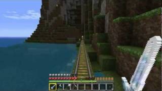 Lets Play Minecraft DeutschHD 110  Es schienen ein paar Schienen zu dienen [upl. by Llatsyrk90]