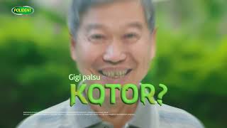 Polident Educational Video  How to Prevent Denture Stains 15s Bahasa [upl. by Nomahs]