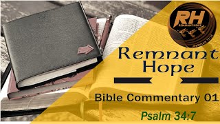 Bible Commentary 01 Psalm 347  Remnant Hope bible biblestudy Jesus [upl. by Otilesoj]