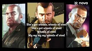 Saxon Wheels Of Steel lyrics [upl. by Heck]