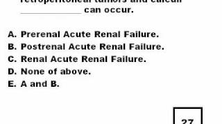 RENAL ULTRASOUND QUESTIONS 1wmv [upl. by Olimac]