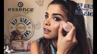 Jeans Makeup Collection by Essence  Тестване и цялостен грим [upl. by Attenrev]