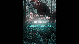 Saurophaganax vs Tyrannosaurus edit jurassicworld dinosaur fypシ゚viral kaiju [upl. by Corbie]