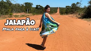 Mala para o JALAPÃO O que levar para 6 dias [upl. by Rennane]