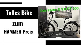 Falter E 90 RT 500 Ein super EBike für unter 3K [upl. by Annahsar459]