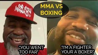 Rampage Jackson amp Shannon Briggs trash talk each other for 18 minutes straight Hilarious [upl. by Maggs424]