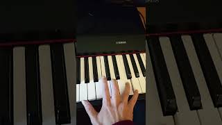 Bohemian Rhapsody Intro Easy Piano Tutorial piano queen tutorial shorts [upl. by Porush]