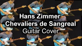 Hans Zimmer  Chevaliers de Sangreal The Da Vinci Code Cover Using Electric Guitars Only [upl. by Nayd]