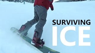 Tips for Surviving Icy Runs Snowboarding [upl. by Soalokin]