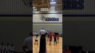 Last Aledo freshman game middle killvolleyball [upl. by Brandice]