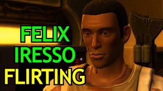 Flirting With Lieutenant Felix Iresso  SWTOR Romance [upl. by Emmie]