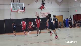 Pompano vs Deerfield Middle 2024 basketball middleschool [upl. by Ahsirhcal]