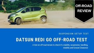 Datsun Redi go Review Offroad [upl. by Florie884]