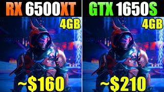 RX 6500XT vs GTX 1650 Super  Test in 25 Games  FSR Benchmarks [upl. by Guy]