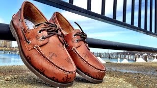 Sperry TopSider Boat Shoe Review amp On Feet [upl. by Aiyot]