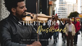 Unbelievable Violin Street Performance 🎻  Mesmerizing Talent Captured Live fyp streetmusicians [upl. by Louise]