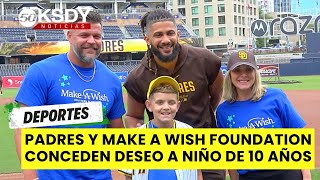 Padres y Make a Wish Foundation concedieron el deseo de Jackson de 10 años [upl. by Ael]