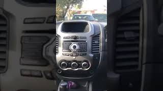 Ford Ranger PX1 20112015 Existing Head Unit Removal [upl. by Payne452]