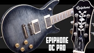 Is the New 2019 DC PRO Worth Buying  Epiphone Double Cut Pro Midnight Ebony  Review  Demo [upl. by Zarger]