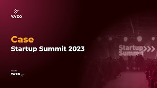 Startup Summit  2023  Yazo [upl. by Ahsiyt21]