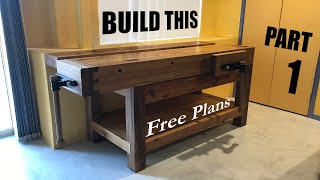 Roubo Inspired Workbench Build Series  Part 1 [upl. by Inva]