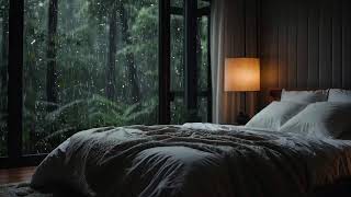 Relieve Stress to Sleep Immediately with Heavy Rain amp Furious Thunder  Perfect Sleep Sound [upl. by Atiuqel]