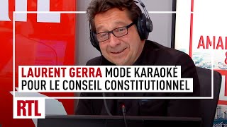 Laurent Gerra  le Conseil constitutionnel en mode karaoké fou rire en studio [upl. by Anneg]