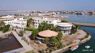 Eritrea Massawa Drone footage near Dahlak Hotel [upl. by Sherborn827]