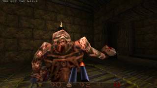 Quake Demo LoopAttract Mode with Quakespasm  1080p 60fps [upl. by Gney]