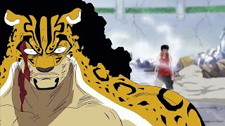 Luffy vs Rob Lucci Final Fight  One Piece English Sub [upl. by Bushweller]