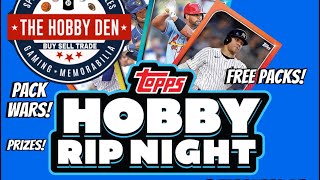 Topps Hobby Rip Night 2024 at The Hobby Den in Evansville Indiana  September 14 2024 [upl. by Foster]