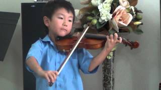 Salut dAmour 爱的致意  Christian Li Aged 7 [upl. by Ertemed]