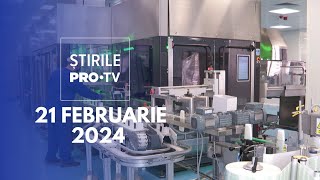 Știrile PRO TV  21 Februarie 2024 [upl. by Kaleena]