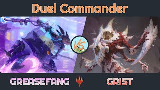 Greasefang vs Grist  Duel Commander  EDH│MTG│bitzelberg [upl. by Allerym132]