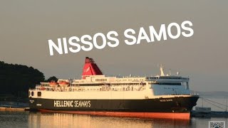 Αφιέρωμα στο NISSOS SAMOS το καμάρι της HELLENIC SEAWAYS και της Μυτιλήνης [upl. by Nared]