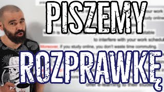 Piszemy ROZPRAWKĘ  RYE Seria maturalna 2022 5 [upl. by Aynatan]