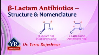 BetaLactam Antibiotics  Structure amp Nomenclature  YR Pharma Tube  Dr Yerra Rajeshwar [upl. by Aubrey154]