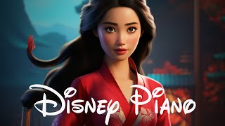 The Most Famous Disney Ost Playlist 🎵 4 Hours Disney Piano Music For Relax Sleep [upl. by Akirrehs]