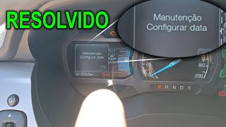 ERRO MANUTENÇÃO CONFIGURAR DATA Ford Ranger Fusion EcoSport Focus etc [upl. by Biggs309]